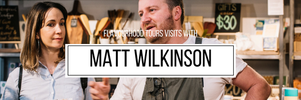 Matt Wilkinson visits with Flavourhood Tours at Preston Market