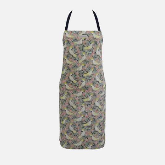 Annabel Trends Adult Apron Cotton Cockatoo
