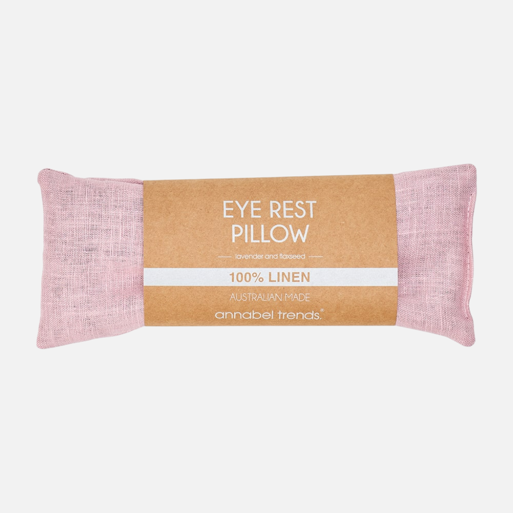 Annabel Trends Linen Eye Rest Pillow Rose Pink