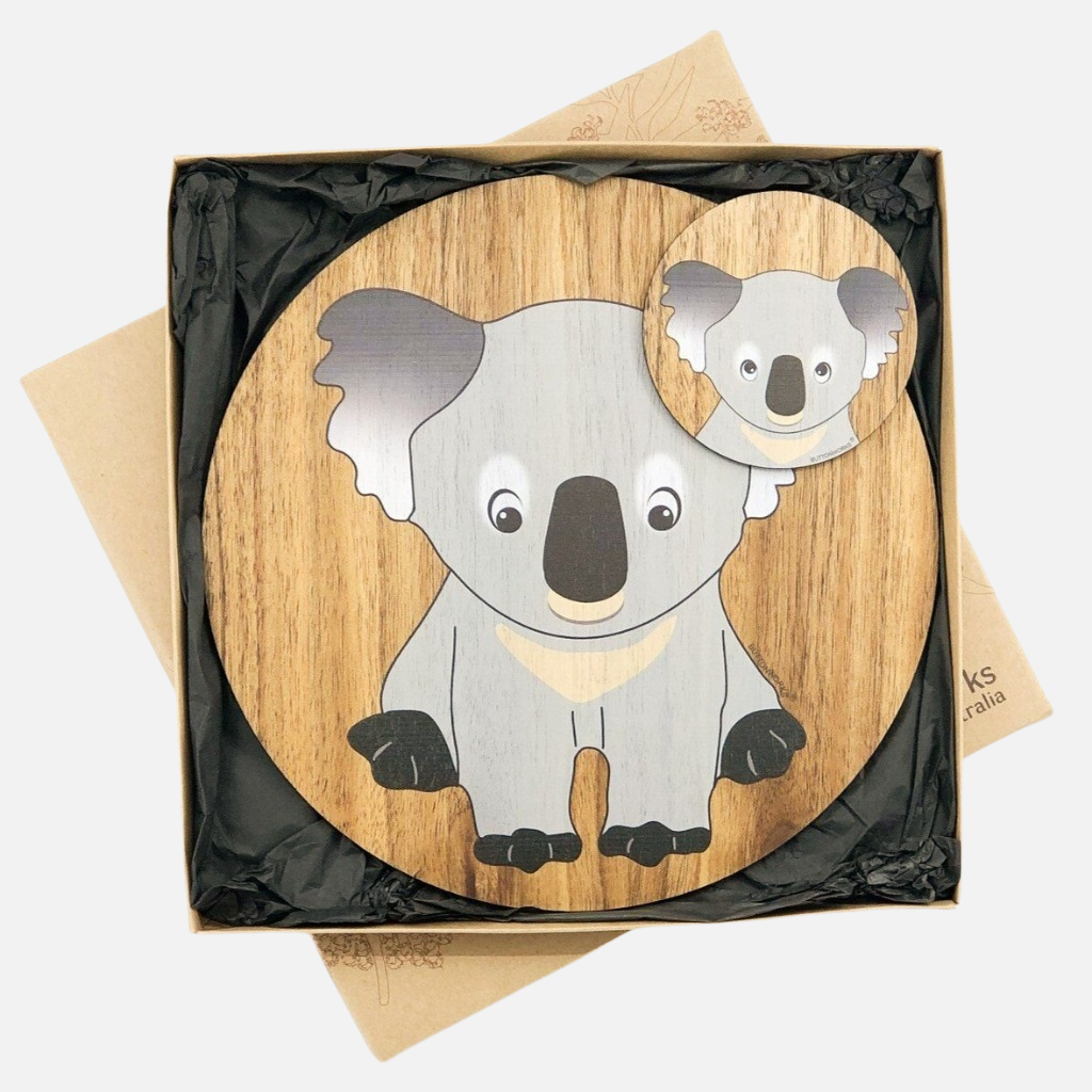 Buttonworks Koala Placemat and Coaster Set